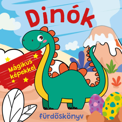 Dinók fürdőskönyv