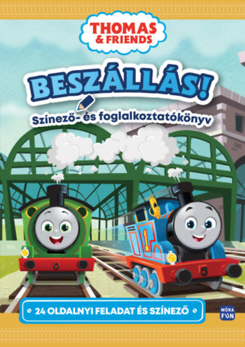 Thomas & Friends - Beszállás! Színező- és foglalkoztatókönyv