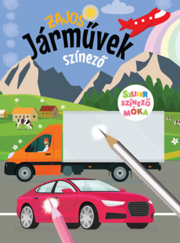 Zajos járművek színező