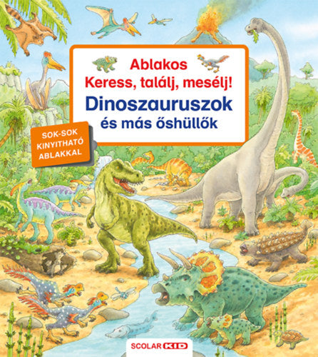 Ablakos Keress, találj, mesélj! Dinoszauruszok