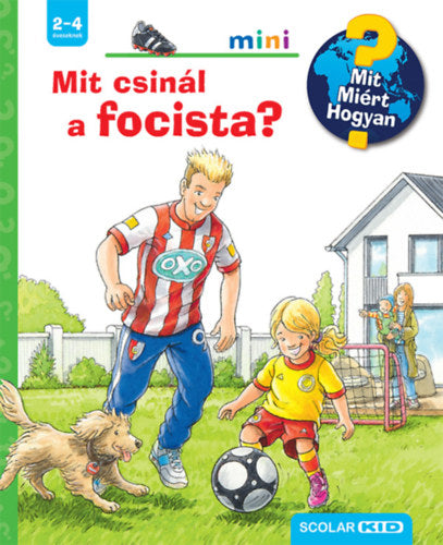 Mit csinál a focista?