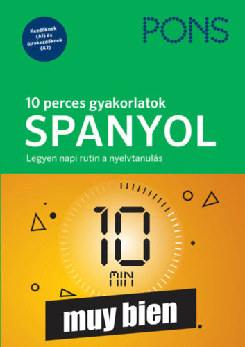 PONS 10 perces gyakorlatok SPANYOL