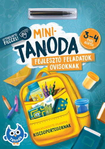 Minitanoda fejlesztő feladatok ovisoknak - 3-4 éves kortól