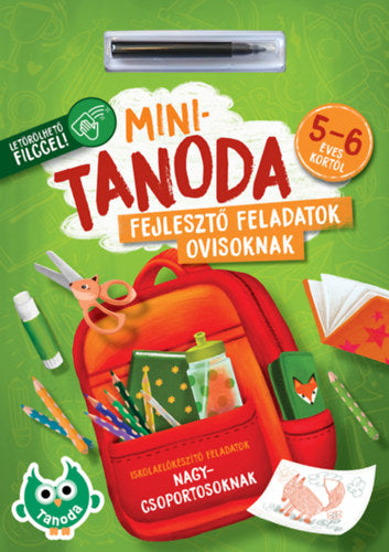Minitanoda fejlesztő feladatok ovisoknak - 5-6 éves kortól