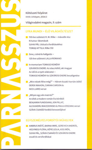 Parnasszus 2026/2