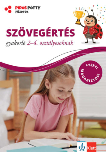 Szövegértés gyakorló 2-4. osztályosoknak - Piros pötty füzetek