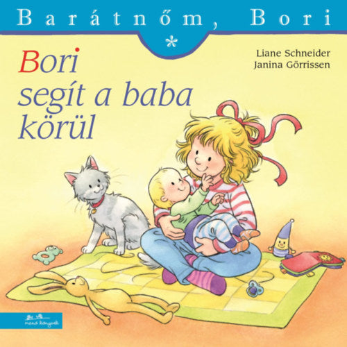 Bori segít a baba körül