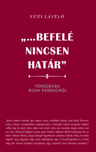 "...Befelé nincsen határ"