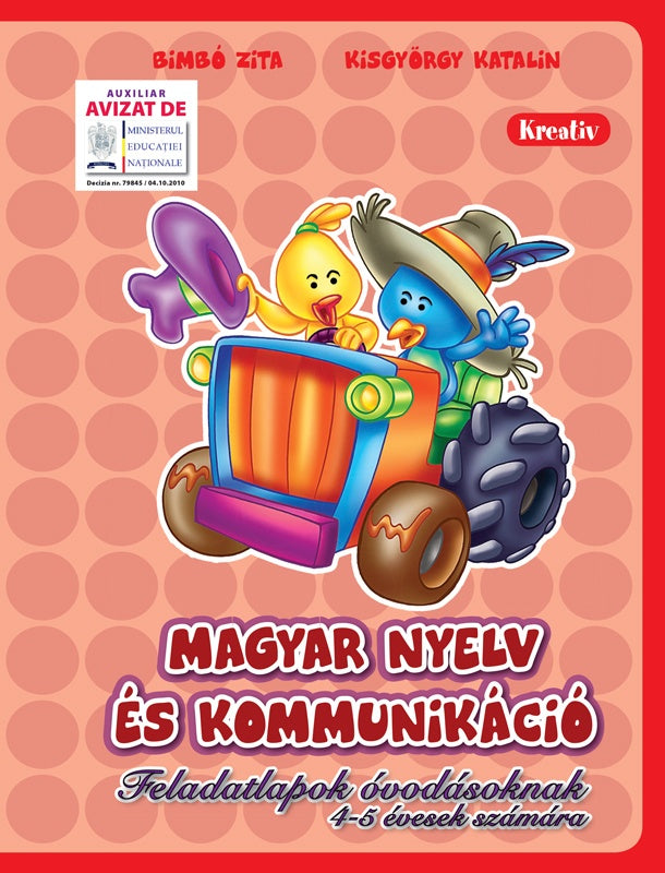Magyar nyelv és kommunikáció – Feladatlapok óvodásoknak 4–5 évesek számára