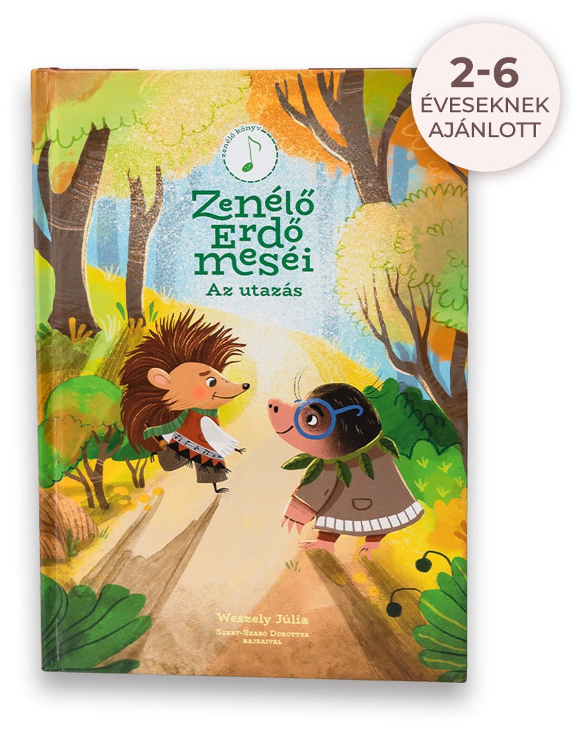 Zenélő Erdő meséi: Az utazás – borító