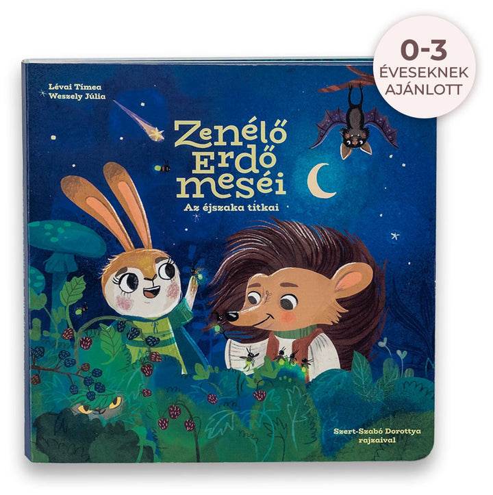 Zenélő Erdő meséi: Az éjszaka titkai – borító
