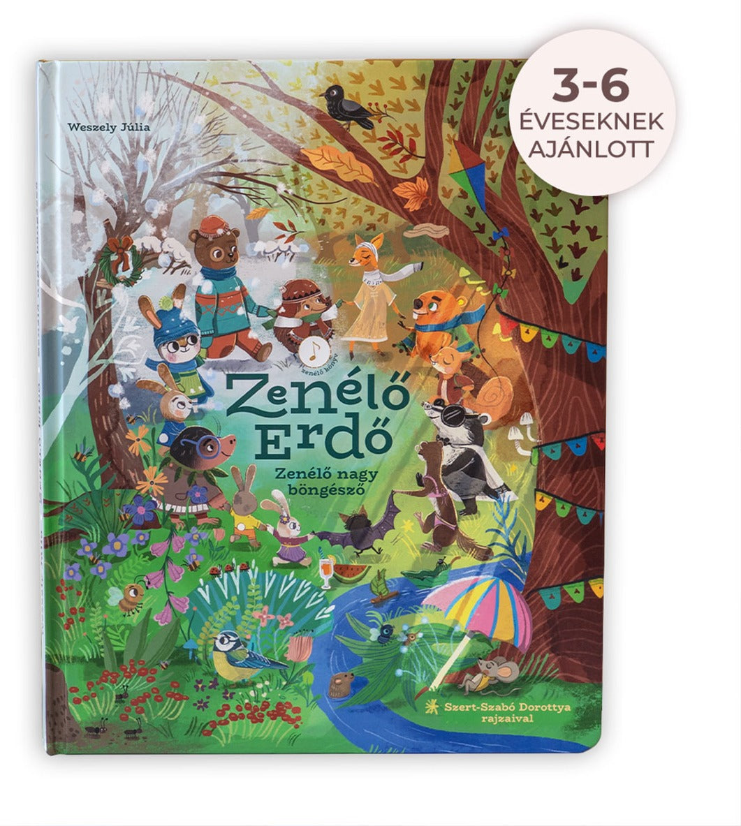 Zenélő Erdő – Zenélő nagy böngésző – borító