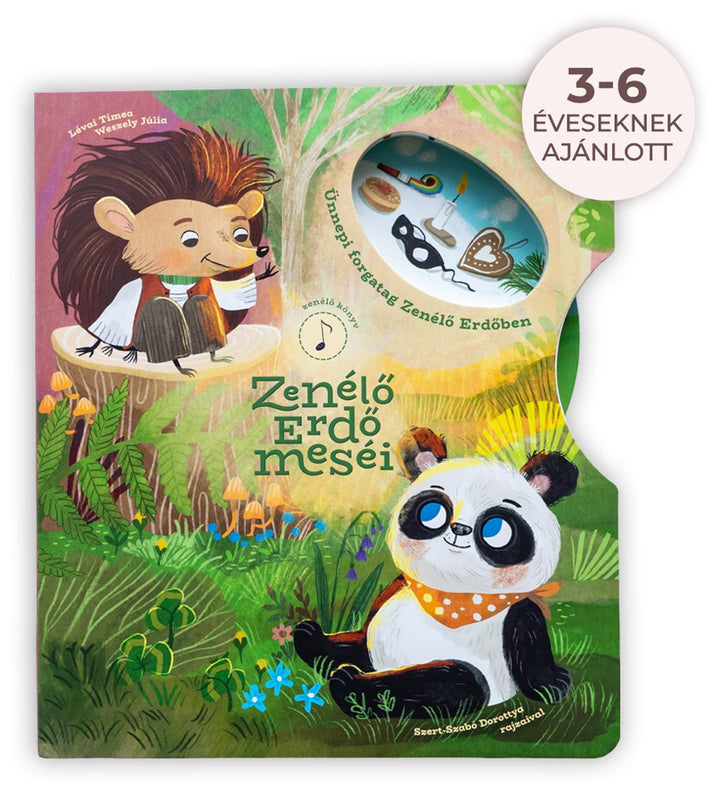 Ünnepi forgatag Zenélő Erdőben – borító