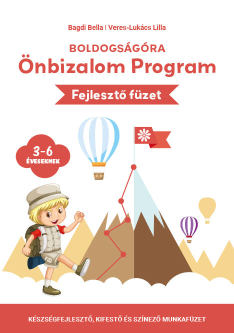 Boldogságóra Önbizalom Program fejlesztő füzet (3–6 éveseknek)