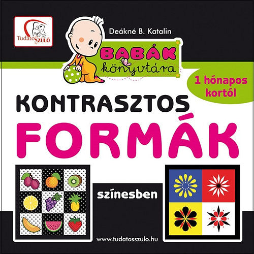 Kontrasztos formák színesben