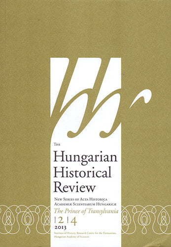 The Hungarian Historical Review 2/4 - 