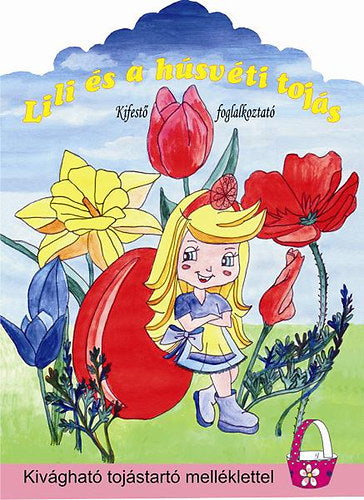 Lili és a húsvéti tojás - Kifestő foglalkoztató