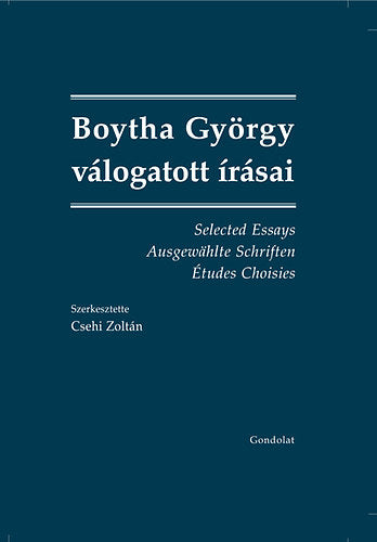 Boytha György válogott írásai - 