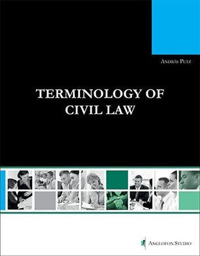 Terminology of Civil Law - Petz András
