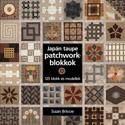 Japán taupe patchworkblokkok - Susan Briscoe