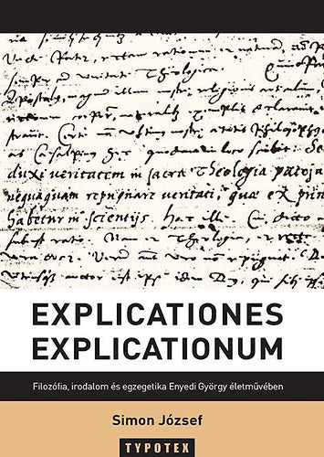 Explicationes explicationum - Simon József