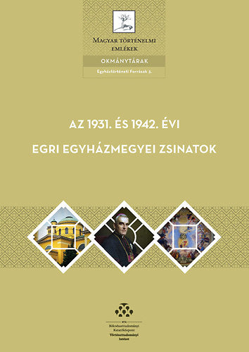 Az 1931. és 1942. évi egri egyházmegyei zsinatok - 