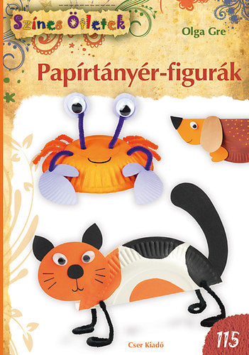 Papírtányér-figurák - Olga Gre