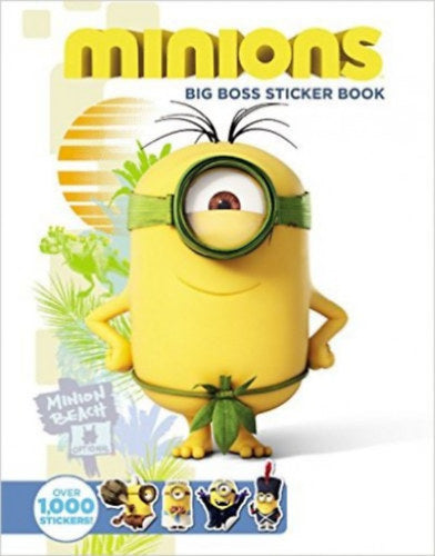 Minions - Big Boss Sticker Book - 