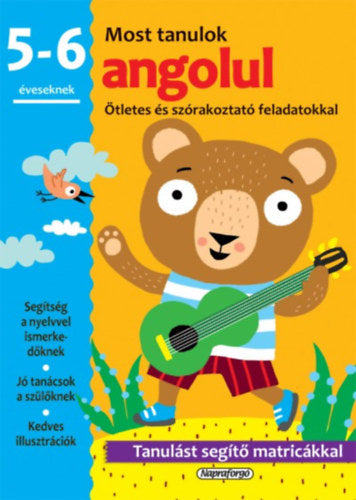 Most tanulok... angolul (5-6 éveseknek) - 