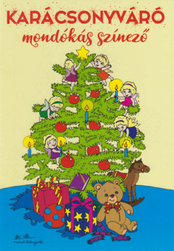 Karácsonyváró mondókás színező - 