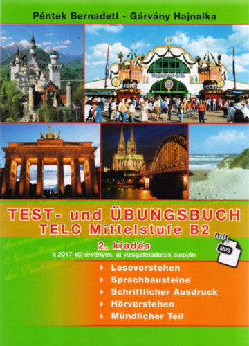 Test- Und Übungsbuch Telc Mittelstufe B2 + Mp3 - Péntek Bernadett, Gárvány Hajnalka