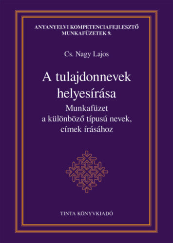 A tulajdonnevek helyesírása - 