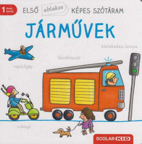 Első ablakos képes szótáram - Járművek - 