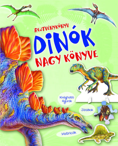 Rejtvénykönyv - Dinók nagy könyve - 