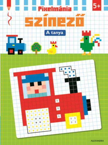 Pixelmánia színező - A tanya - 