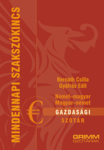 Német-magyar, magyar-német gazdasági szótár - 