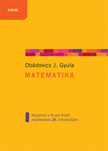 Matematika - Obádovics J. Gyula