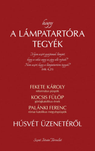 Hogy a lámpatartóra tegyék