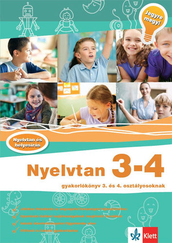 Nyelvtan 3-4 - Gyakorlókönyv 3. és 4. osztályosoknak - Hasmann Károlyné