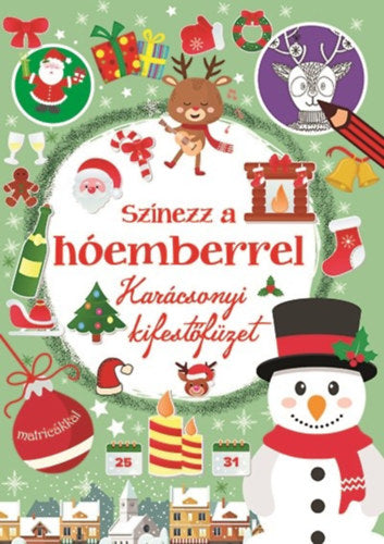 Színezz a hóemberrel - 
