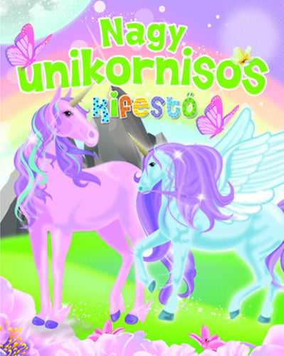 Nagy unikornisos kifestő - 