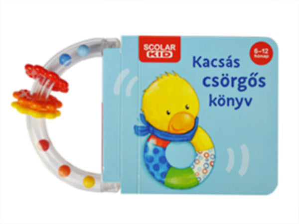 Kacsás csörgős könyv - 