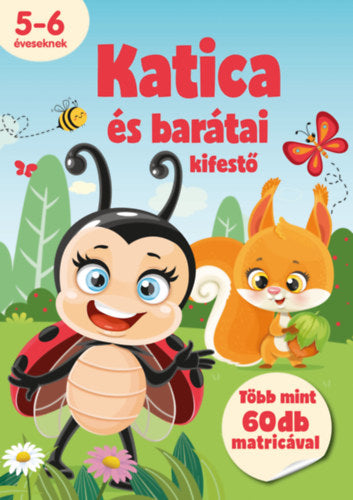 Katica és barátai kifestő - 