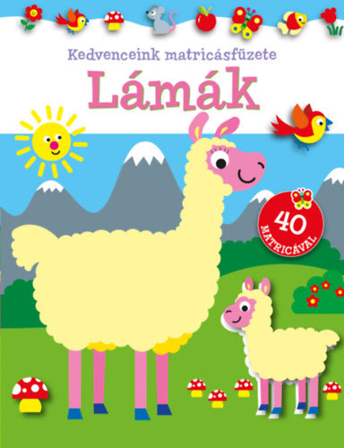 Kedvenceink matricásfüzete - Lámák - 