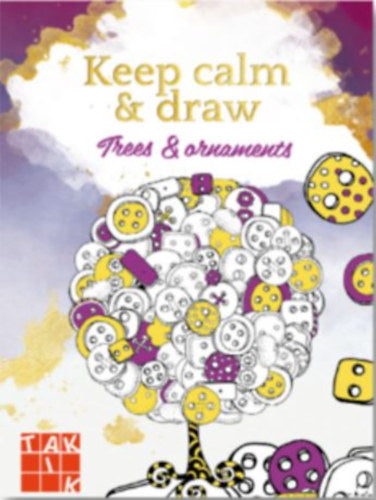 Keep calm &amp; draw - Trees &amp; ornaments - 