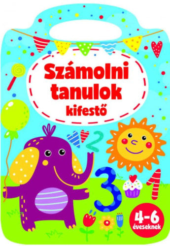 Számolni tanulok kifestő - 
