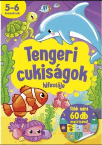 Tengeri cukiságok kifestője - 