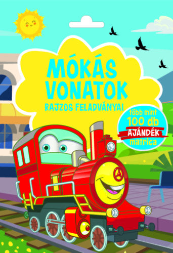 Mókás vonatok - rajzos feladványai - 