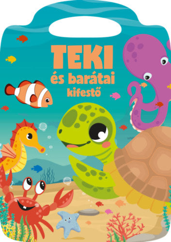 Teki és barátai kifestő - 