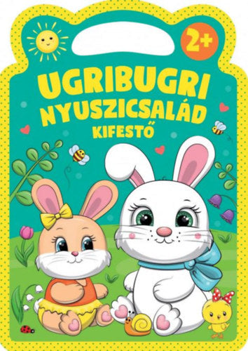Ugribugri Nyuszicsalád kifestő - 